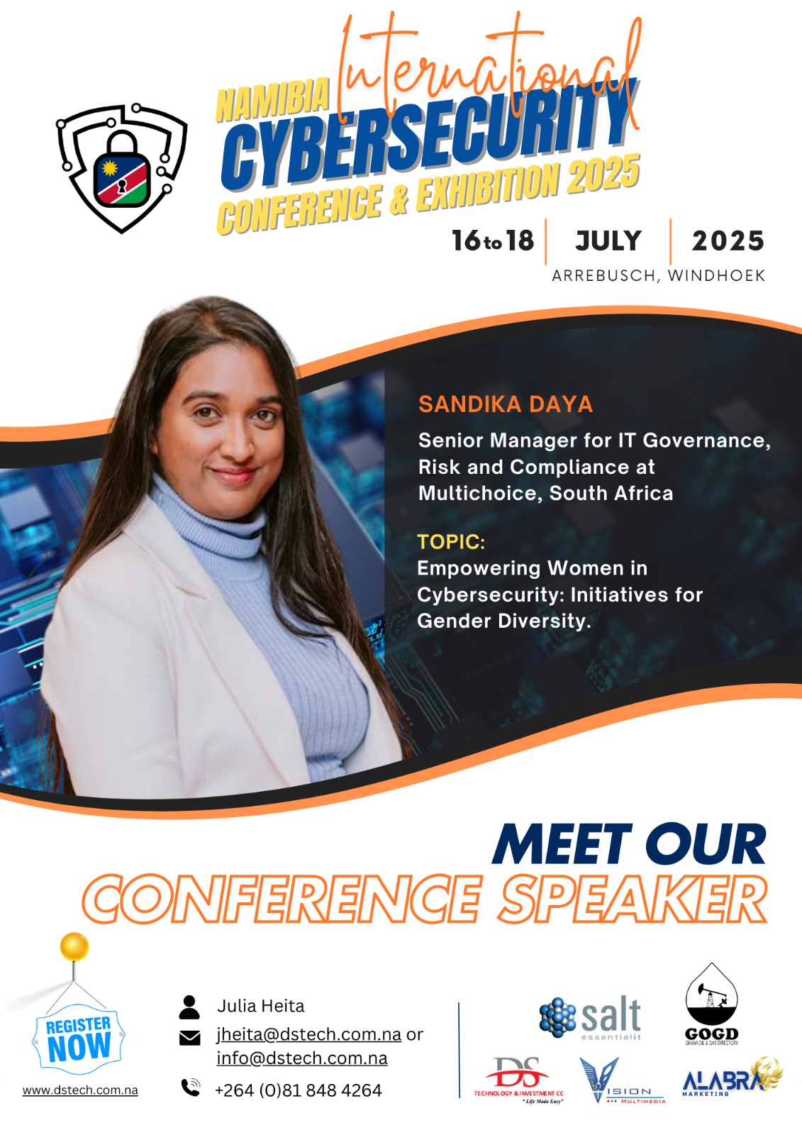 Speaker flyer
